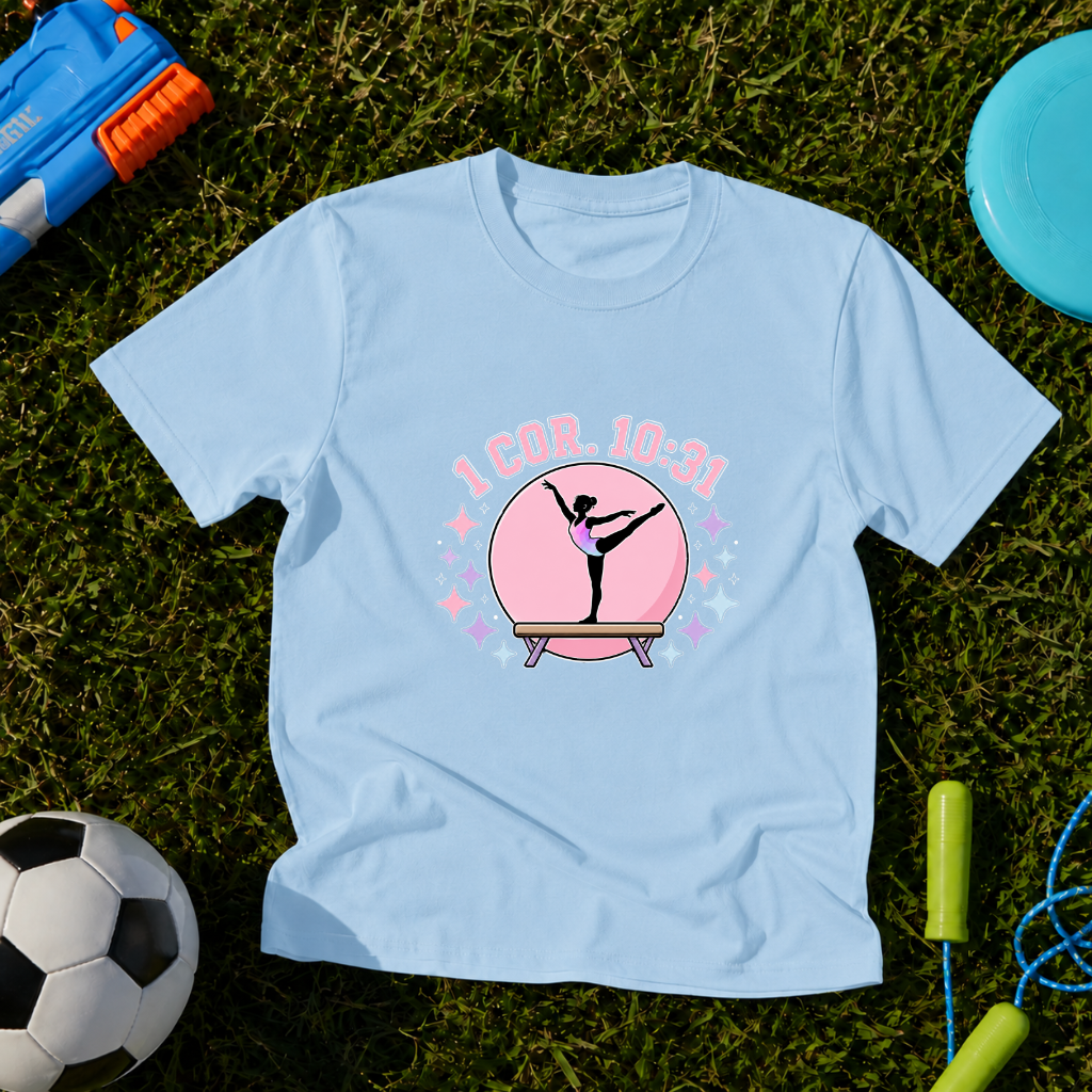 Youth Gymnastics "1 Cor 10:31" T-Shirt