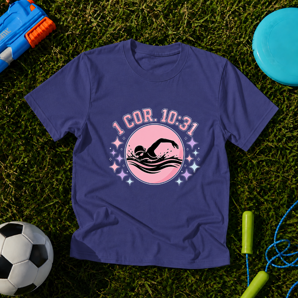 Youth Swim "1 Cor 10:31" T-Shirt