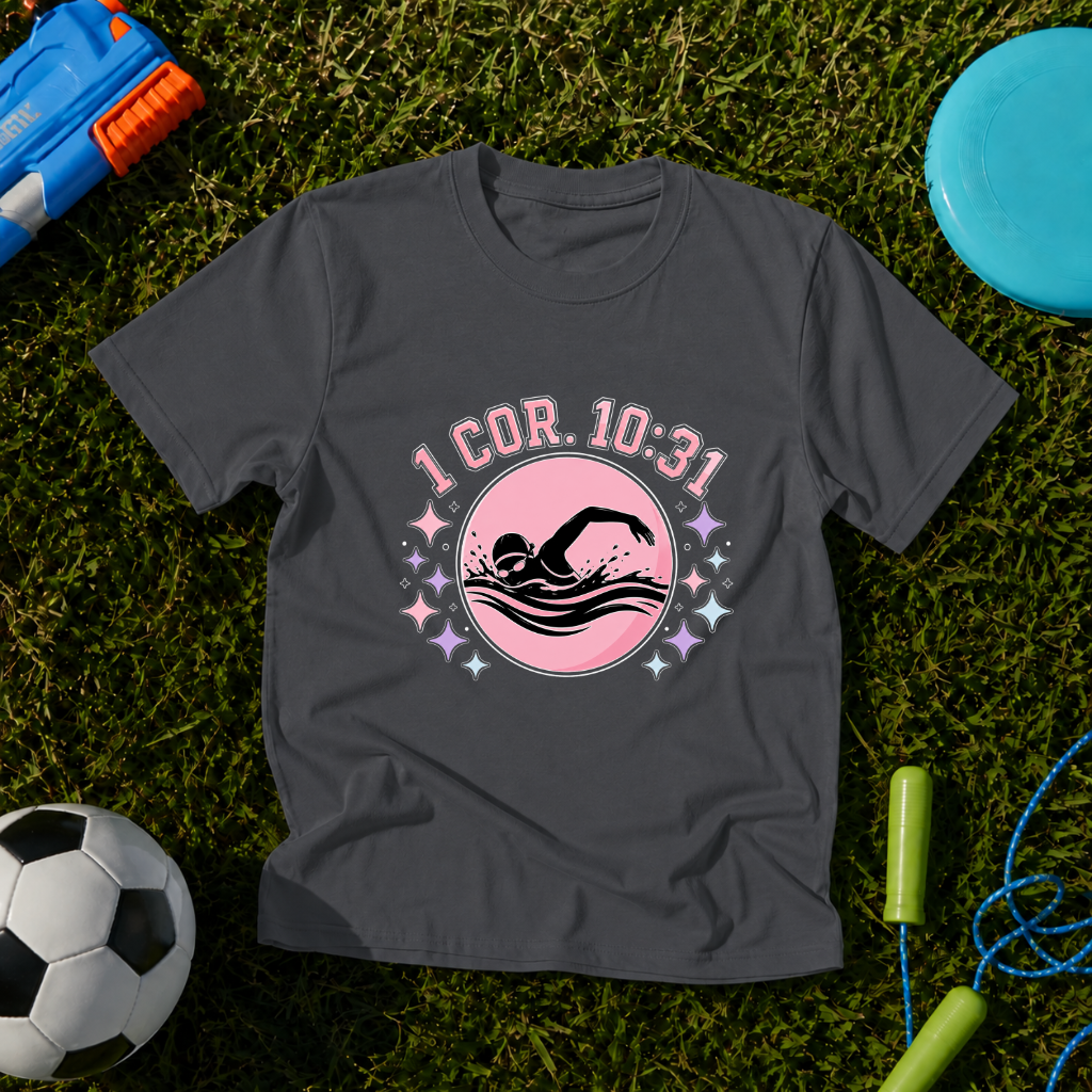 Youth Swim "1 Cor 10:31" T-Shirt