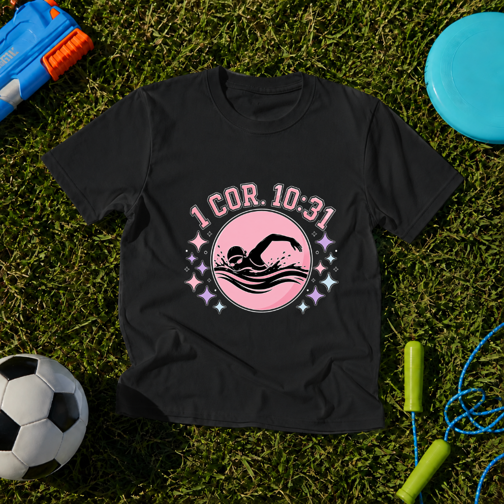 Youth Swim "1 Cor 10:31" T-Shirt