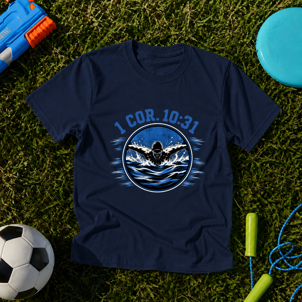 Youth Swim Team "1 Cor 10:31" T-Shirt
