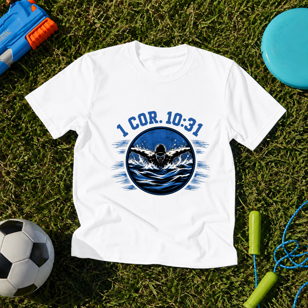 Youth Swim Team "1 Cor 10:31" T-Shirt