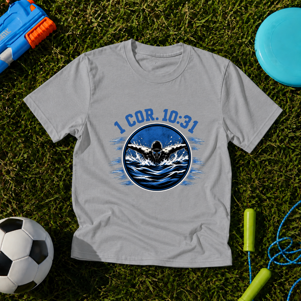 Youth Swim Team "1 Cor 10:31" T-Shirt