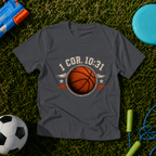 Youth Basketball "I Cor. 10:31" Faith & Sports T-Shirt
