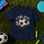Youth Soccer Tee - 1 Cor. 10:31 Christian Sports T-Shirt