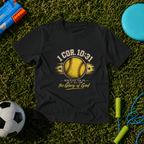 Youth '1 Cor. 10:31' Baseball Faith T‑Shirt