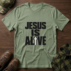 Jesus Is Alive Cross T-Shirt