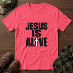 Jesus Is Alive Cross T-Shirt