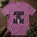 Jesus Is Alive Cross T-Shirt