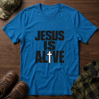 Jesus Is Alive Cross T-Shirt