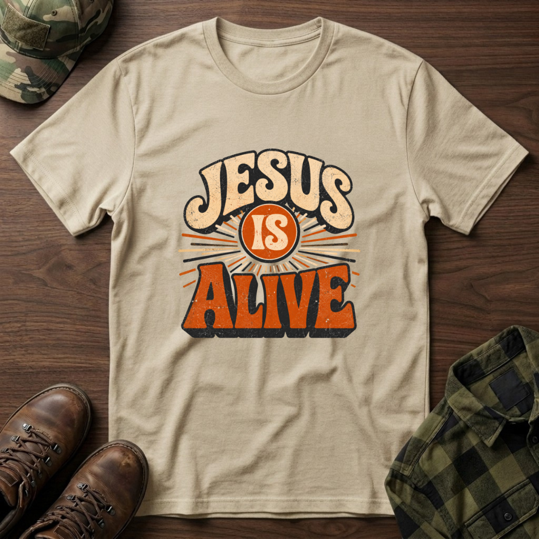 Jesus is Alive 70s T-Shirt