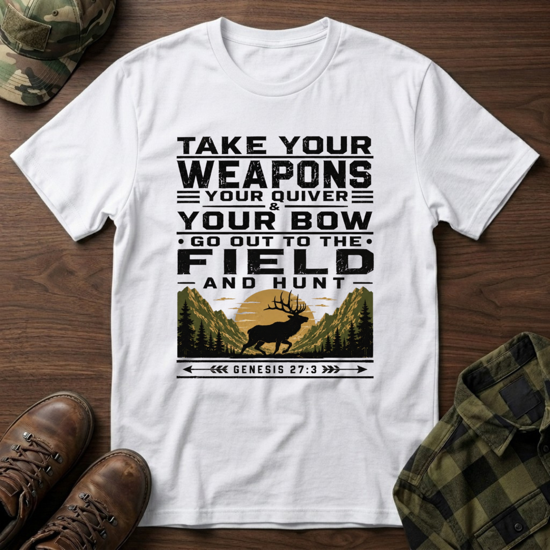 Go Out to the Field and Hunt T-Shirt