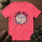 1 Corinthians 10:31 Volleyball  T-Shirt