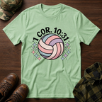 1 Corinthians 10:31 Volleyball  T-Shirt