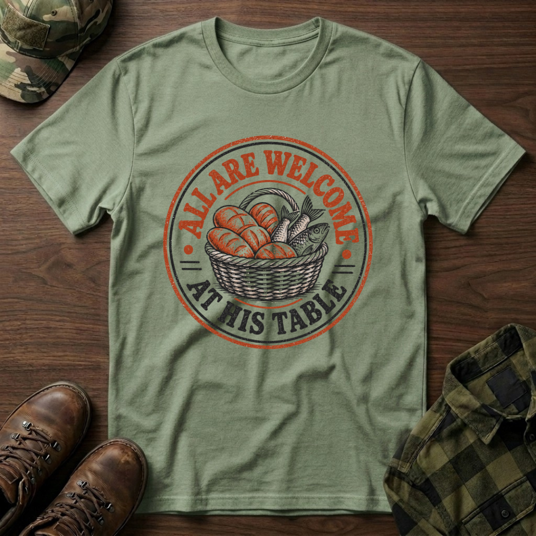 All Are Welcome at His Table T-Shirt