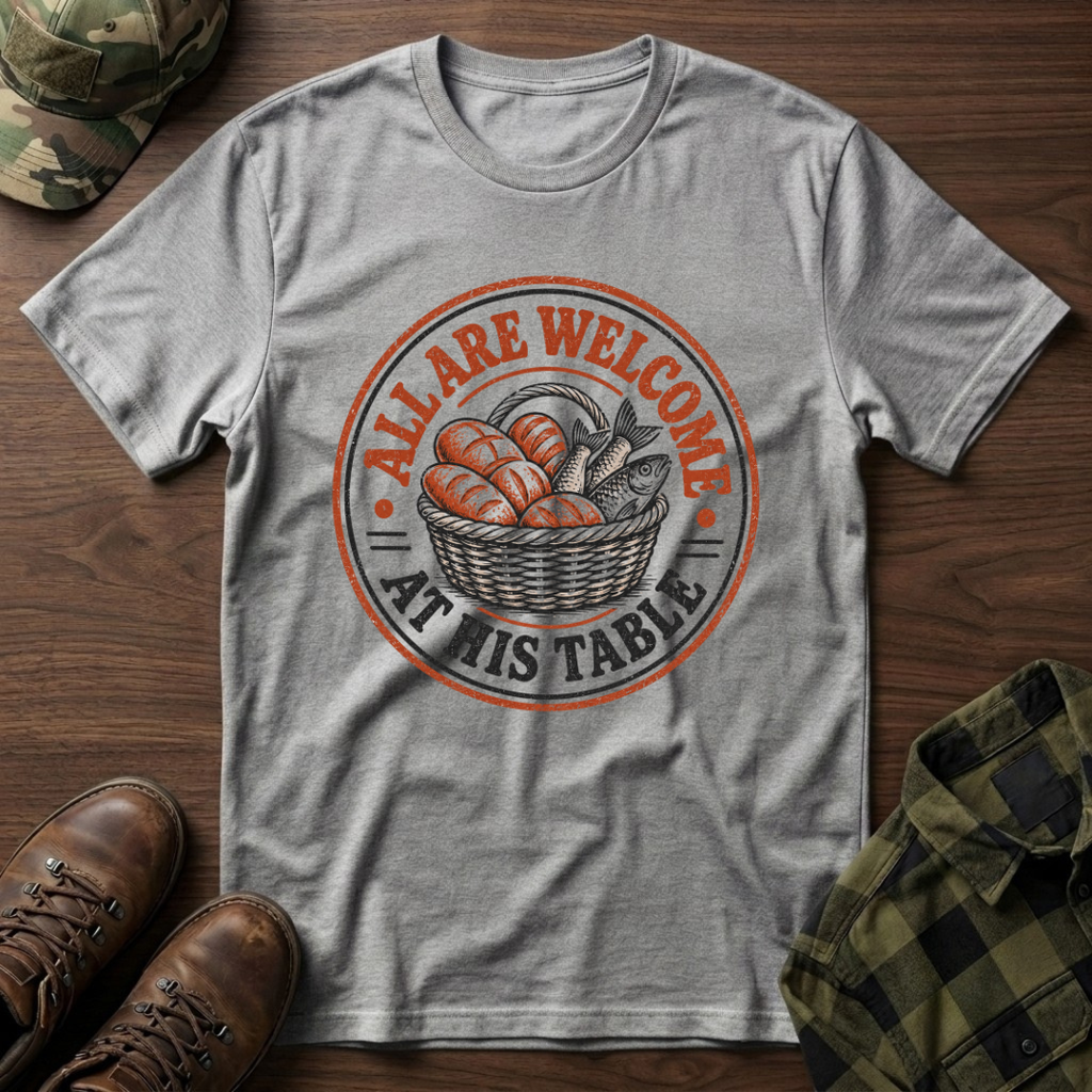 All Are Welcome at His Table T-Shirt