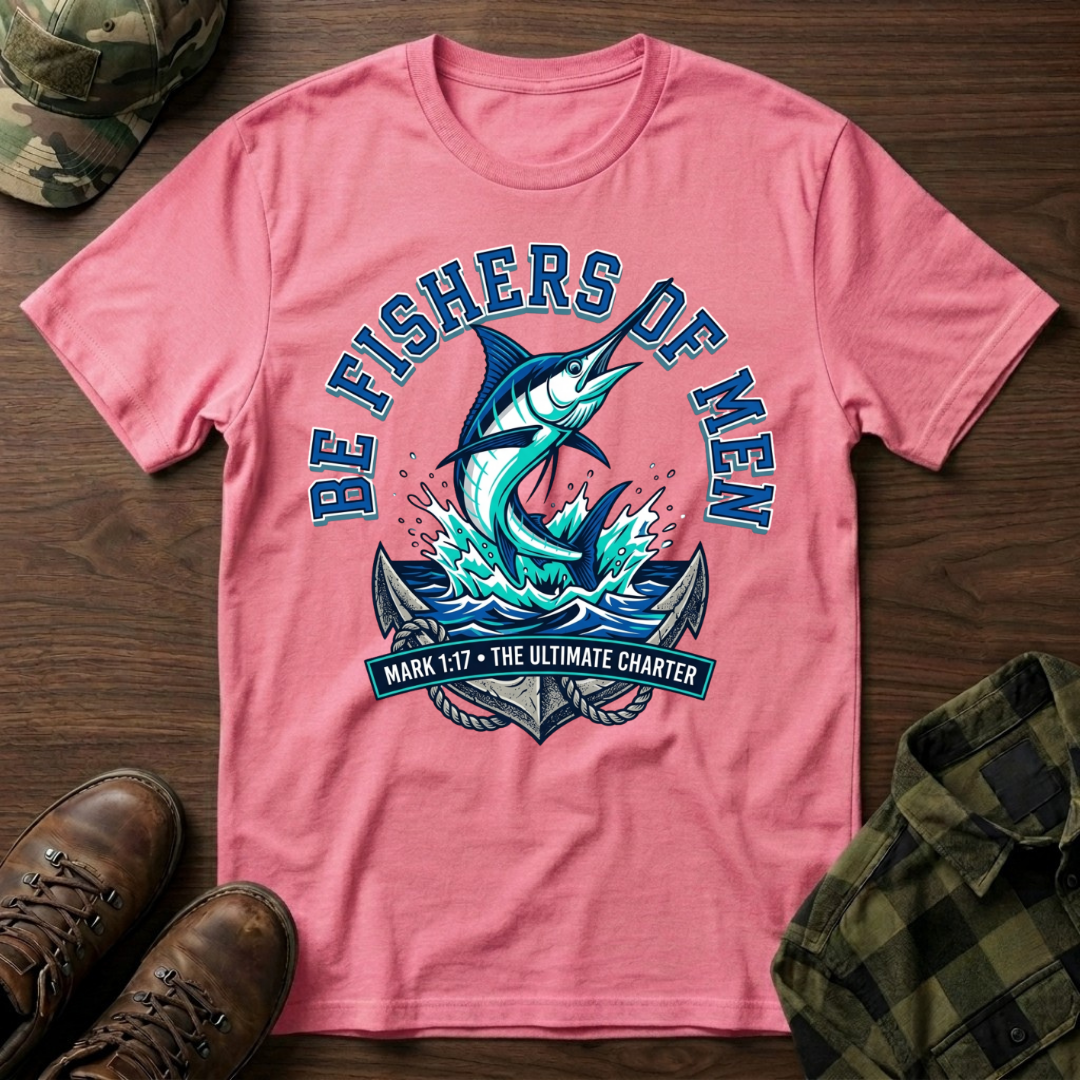 Fishers of Men Marlin and Anchor T-Shirt