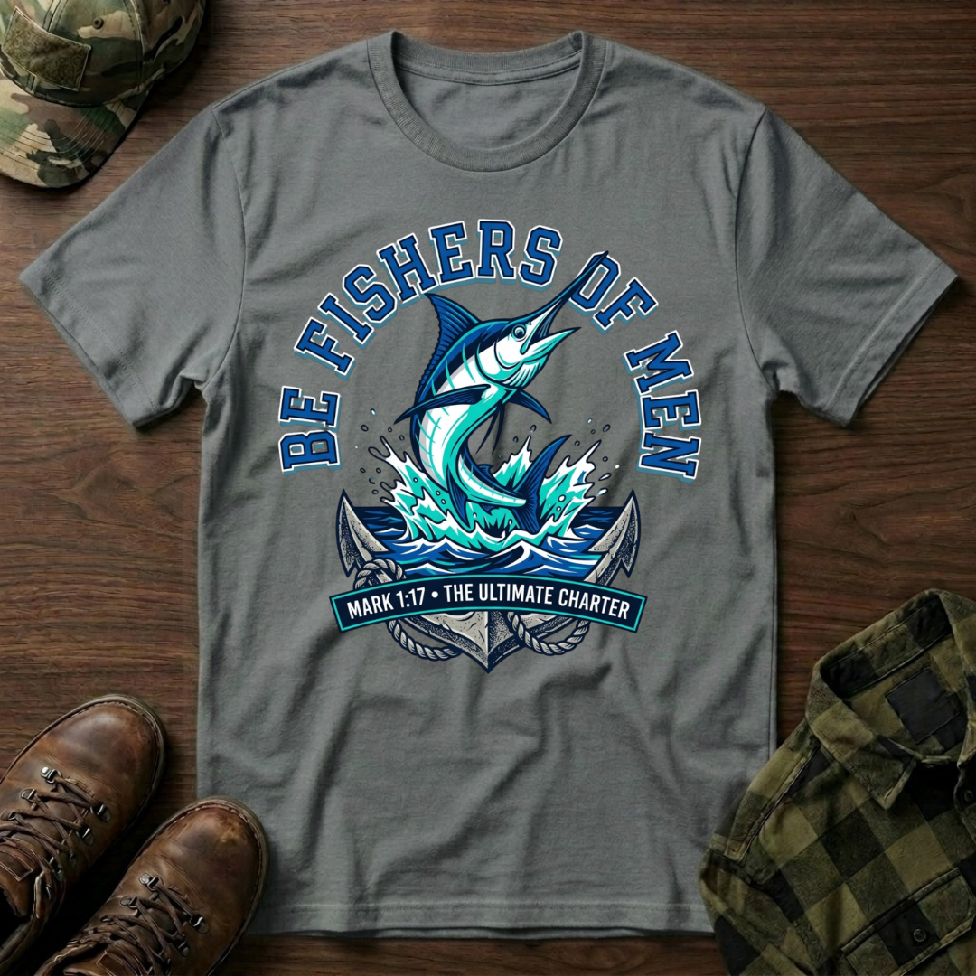 Fishers of Men Marlin and Anchor T-Shirt