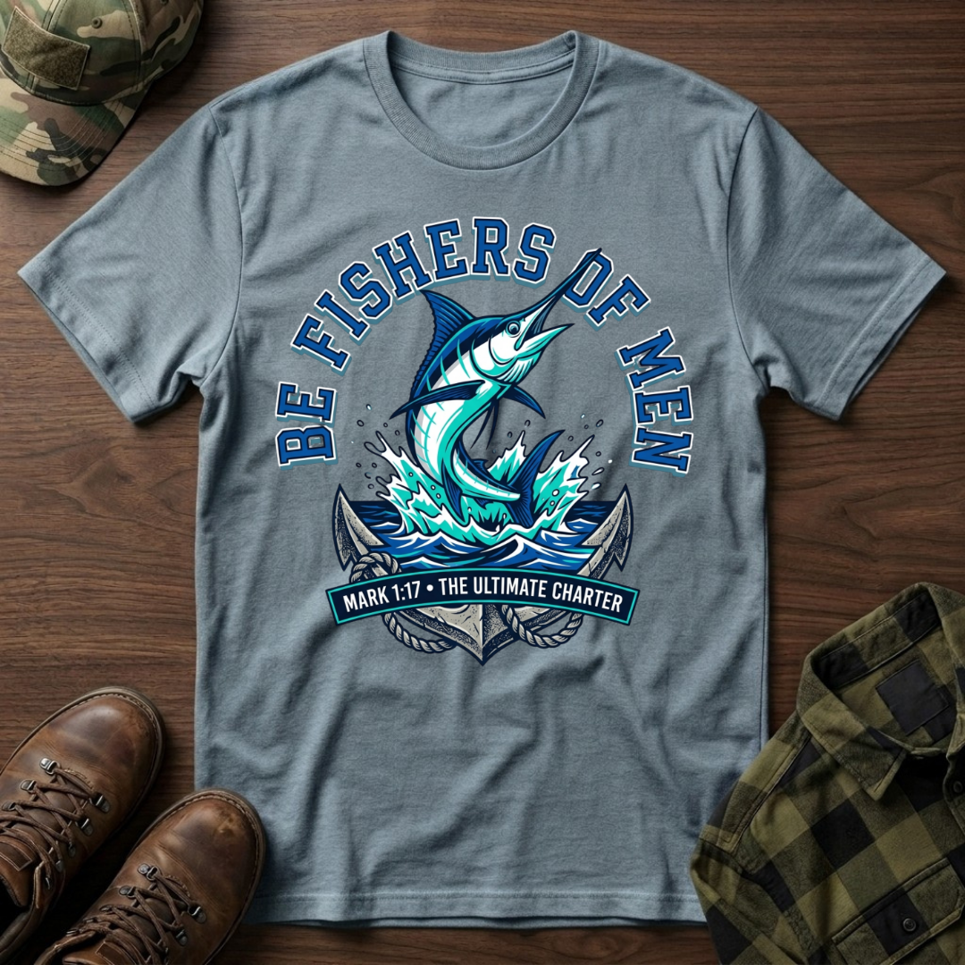 Fishers of Men Marlin and Anchor T-Shirt