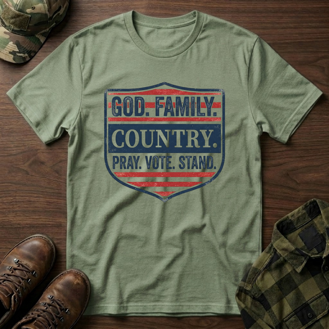 God Family Country T-Shirt