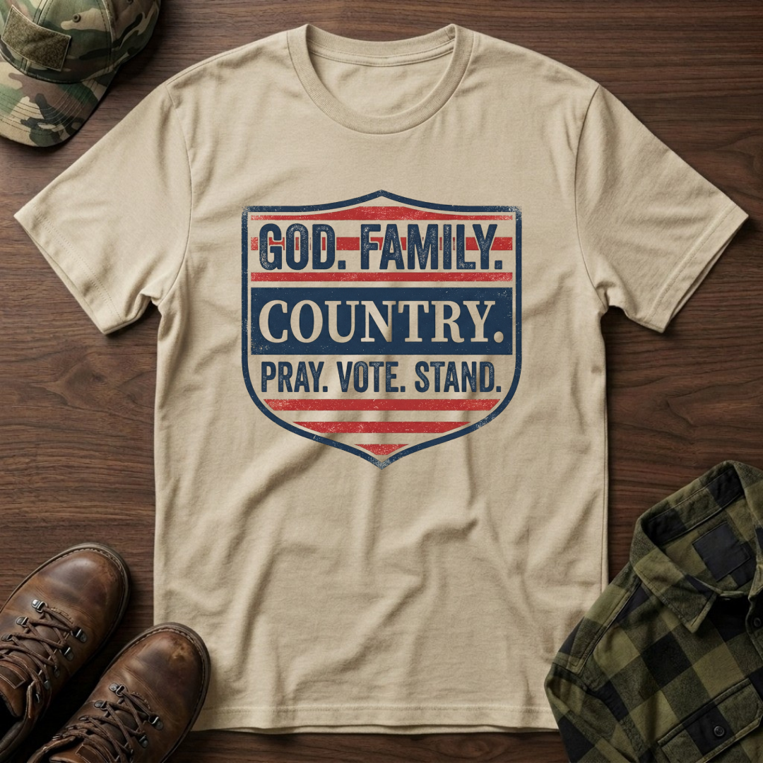 God Family Country T-Shirt