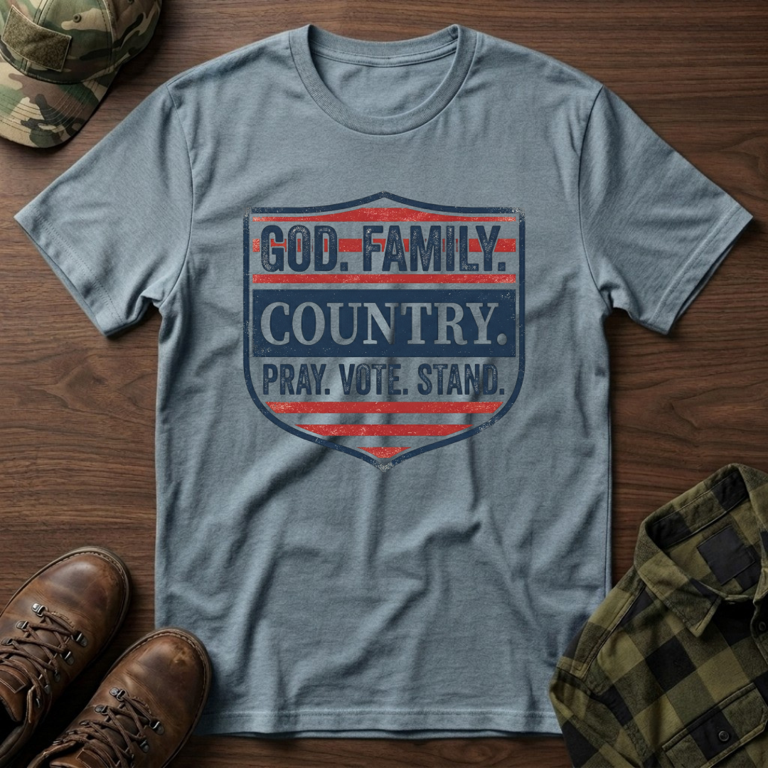 God Family Country T-Shirt