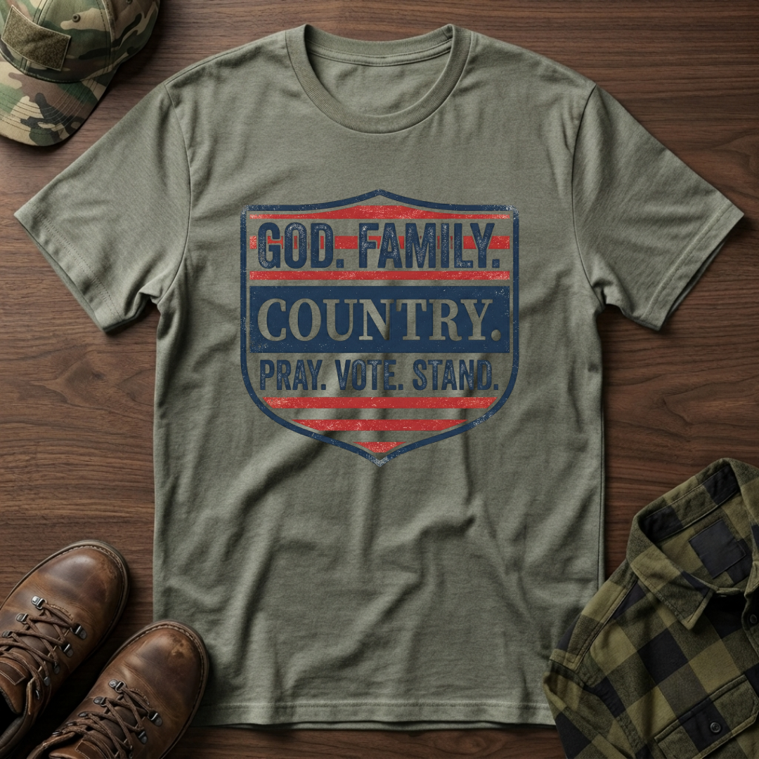 God Family Country T-Shirt