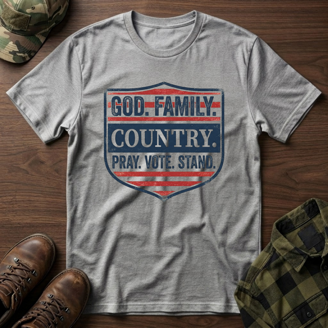 God Family Country T-Shirt