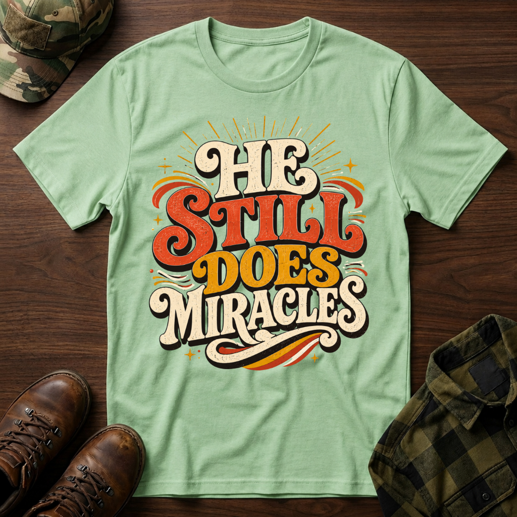 He Still Does Miracles 70s T-Shirt