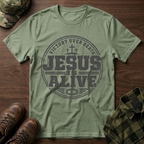 Jesus is Alive Badge T-Shirt