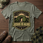 Jesus Is Alive Empty Tomb T-Shirt