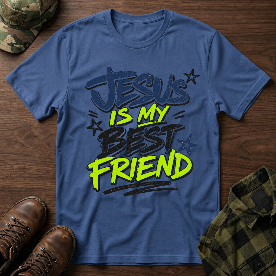 Jesus is My Best Friend Graffiti T-Shirt