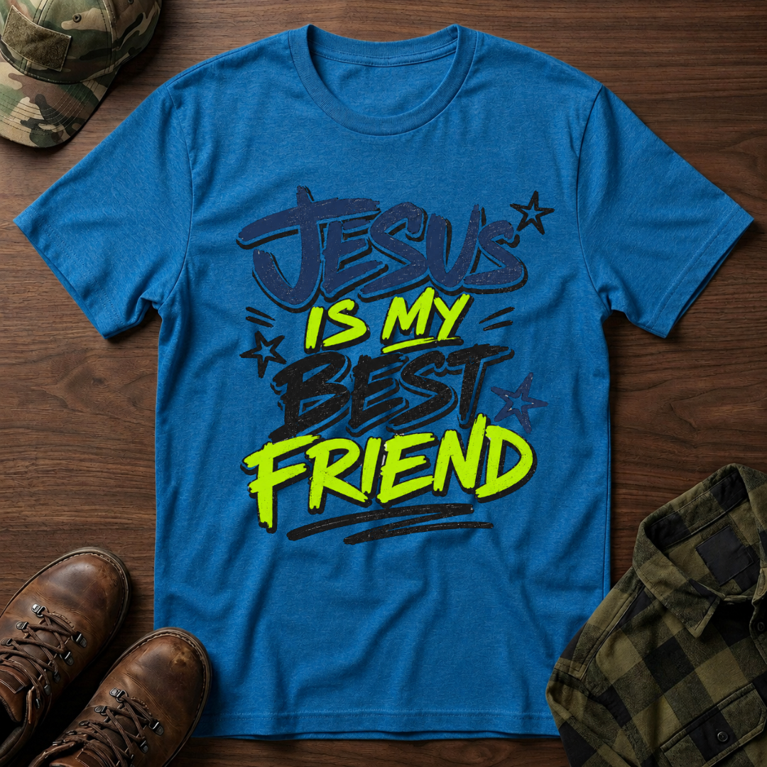 Jesus is My Best Friend Graffiti T-Shirt
