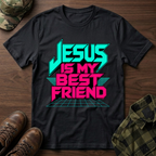 Jesus is my Best Friend Retro T-Shirt