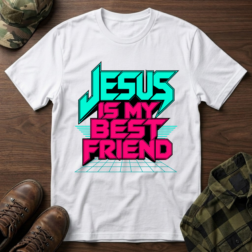 Jesus is my Best Friend Retro T-Shirt