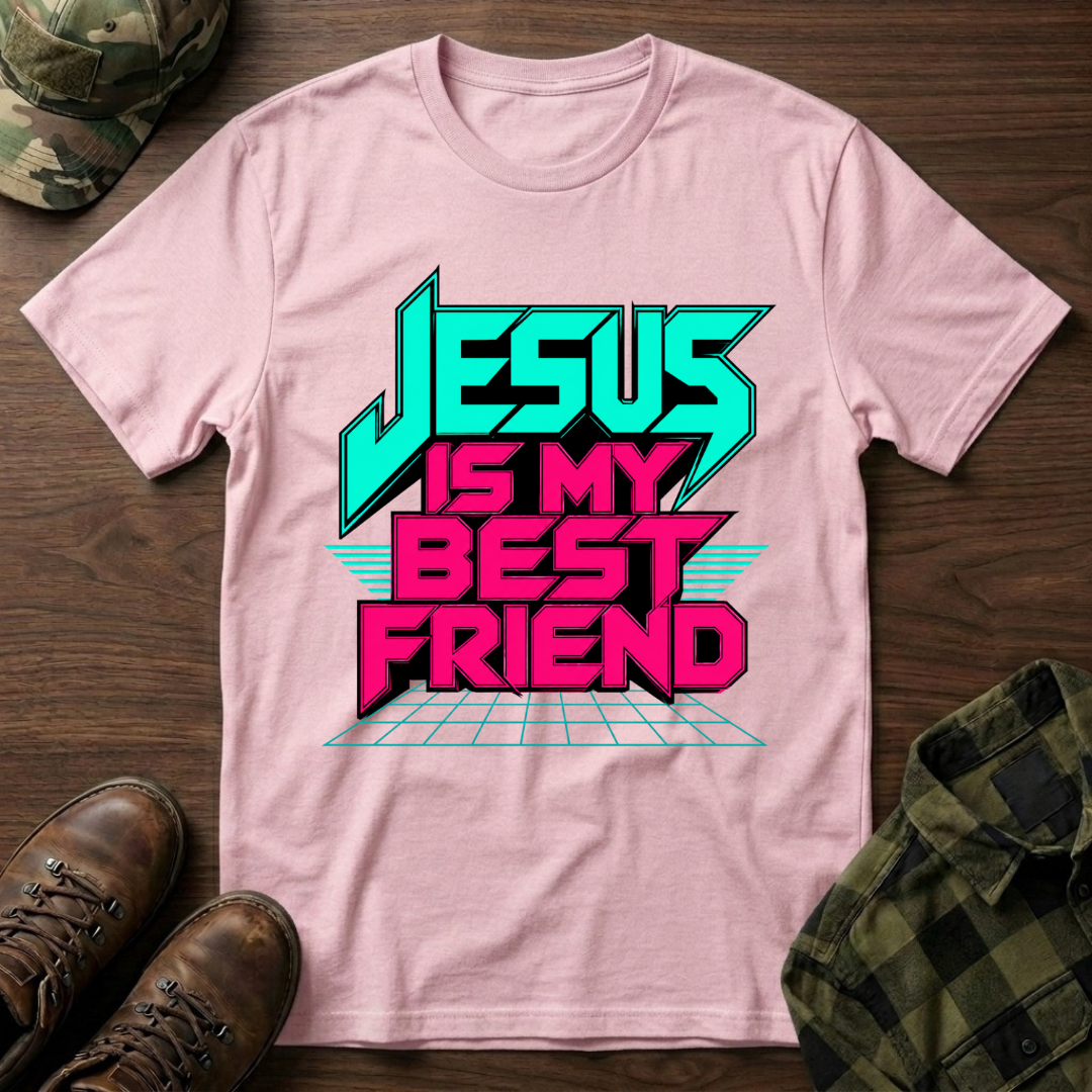 Jesus is my Best Friend Retro T-Shirt
