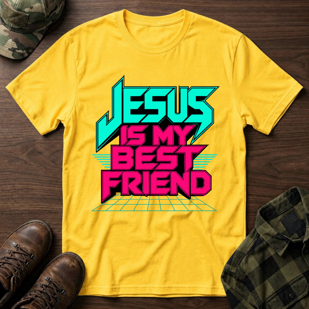 Jesus is my Best Friend Retro T-Shirt