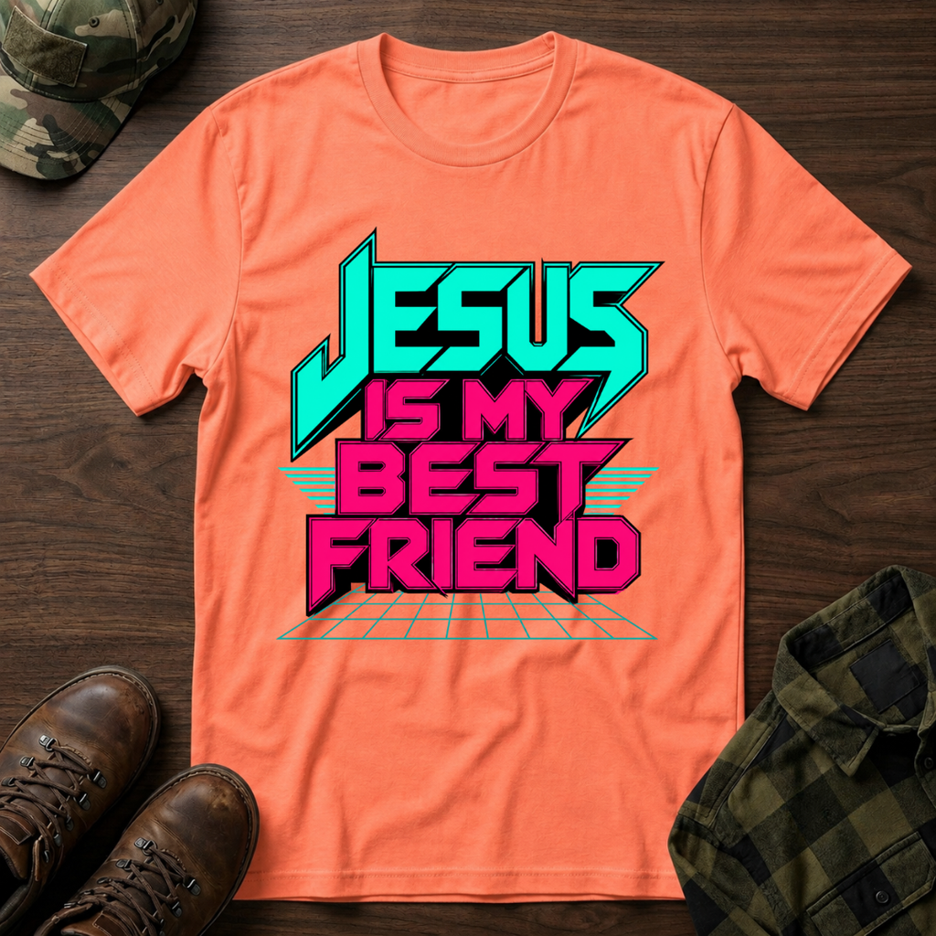 Jesus is my Best Friend Retro T-Shirt