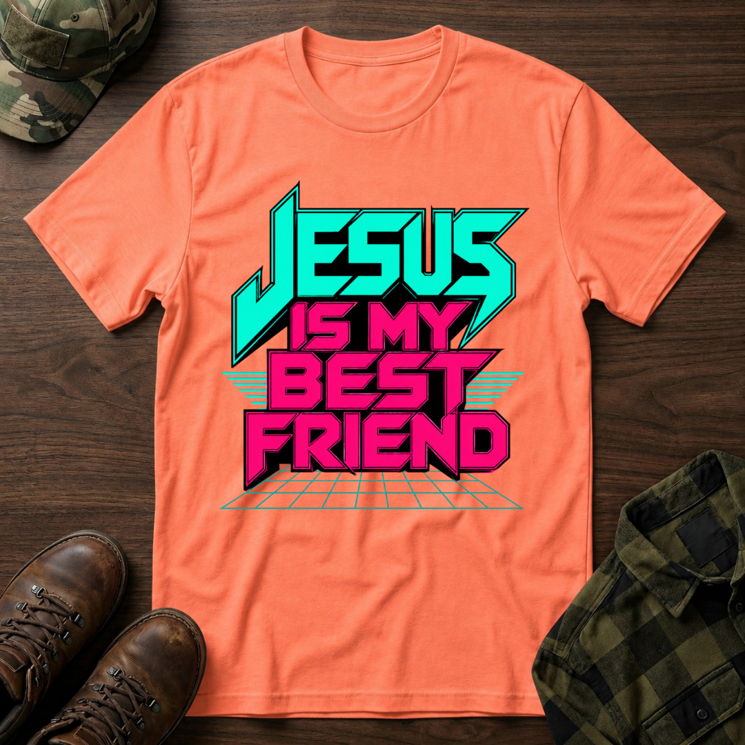 Jesus is my Best Friend Retro T-Shirt