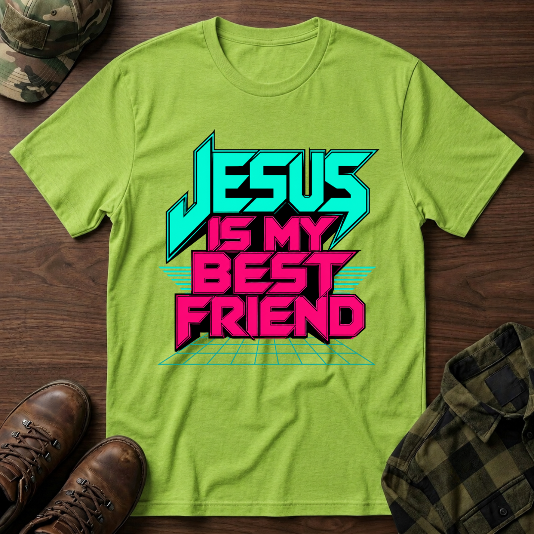 Jesus is my Best Friend Retro T-Shirt