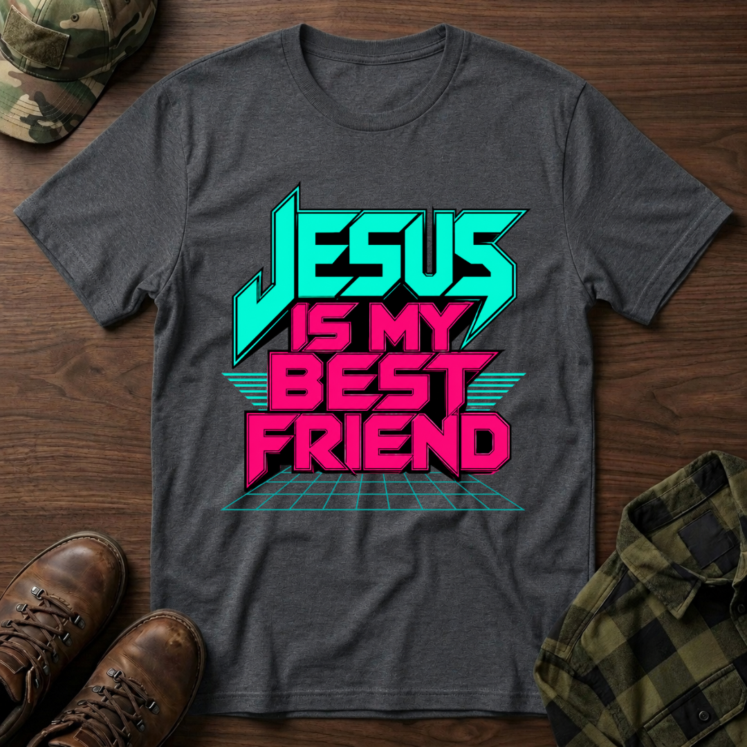 Jesus is my Best Friend Retro T-Shirt