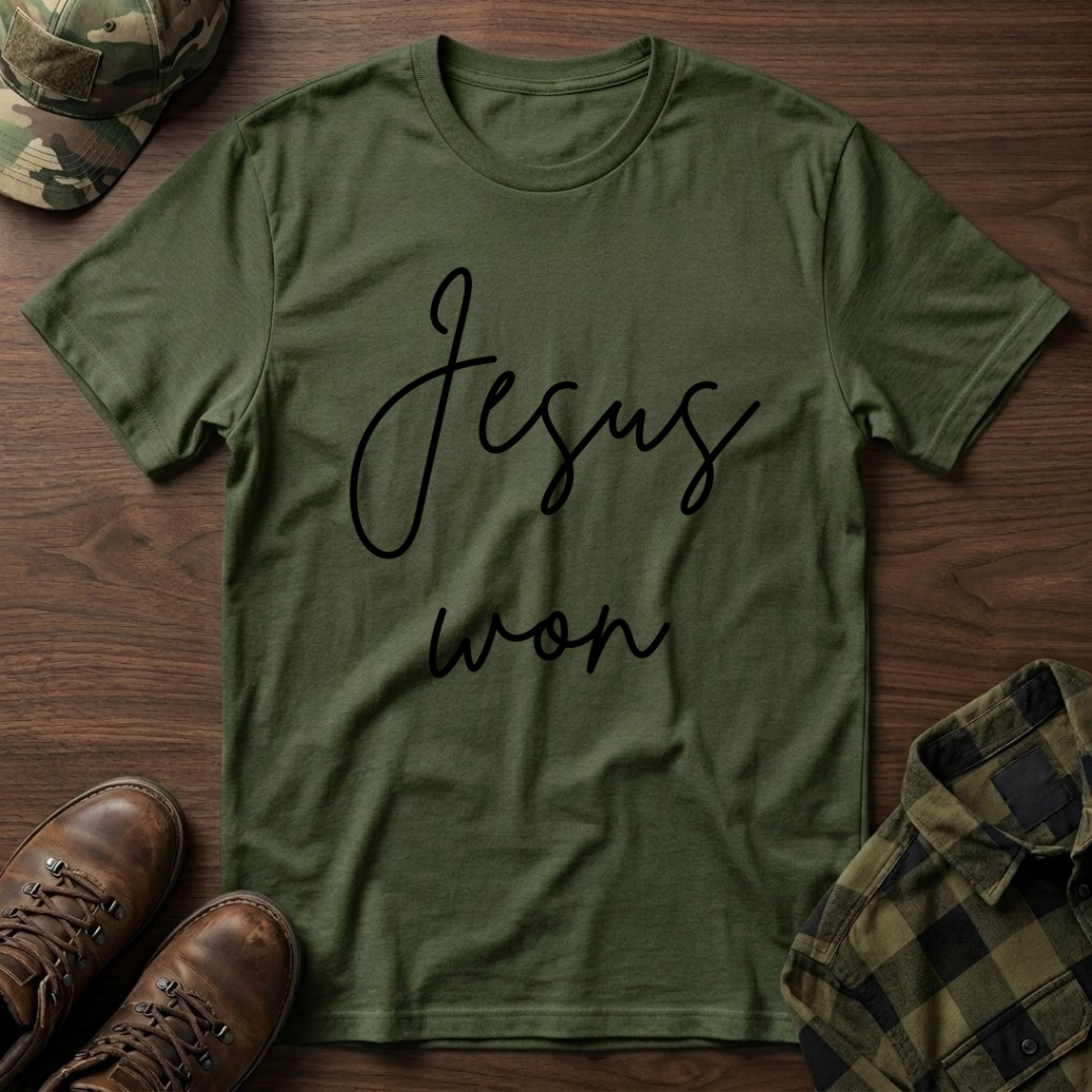 Jesus Won T-Shirt