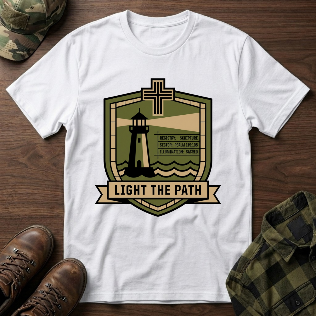 Light the Path Lighthouse Crest T-Shirt