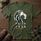 Lion of Judah Faith over Fear T-Shirt