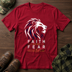 Lion of Judah Faith over Fear T-Shirt