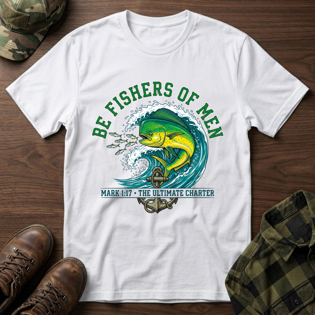 Mahi Jumping Fisher of Men T-Shirt