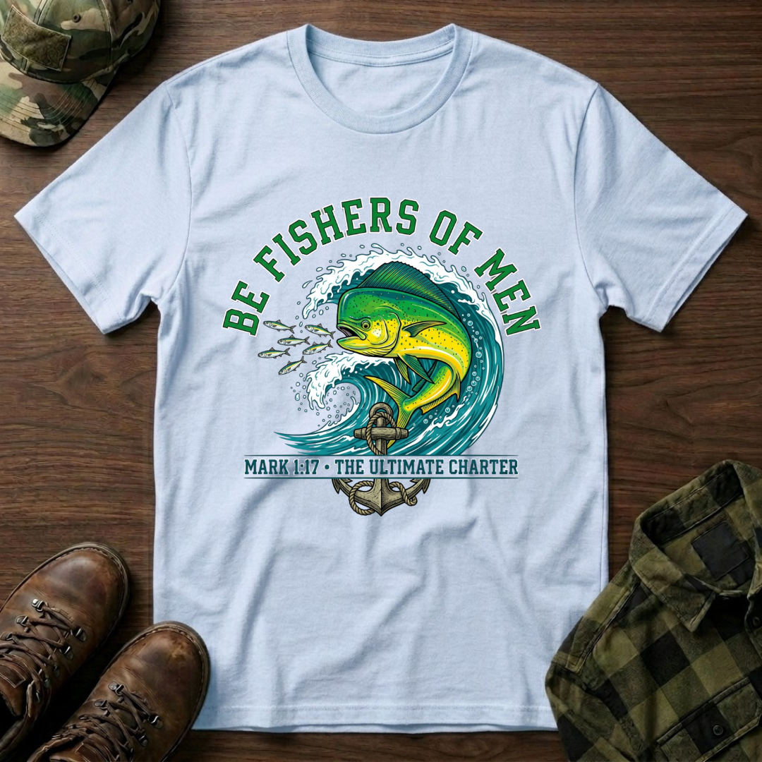 Mahi Jumping Fisher of Men T-Shirt