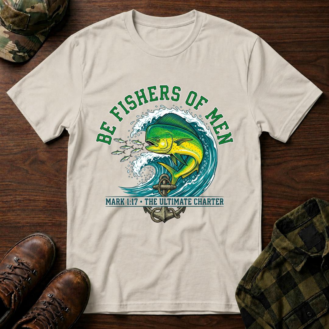 Mahi Jumping Fisher of Men T-Shirt