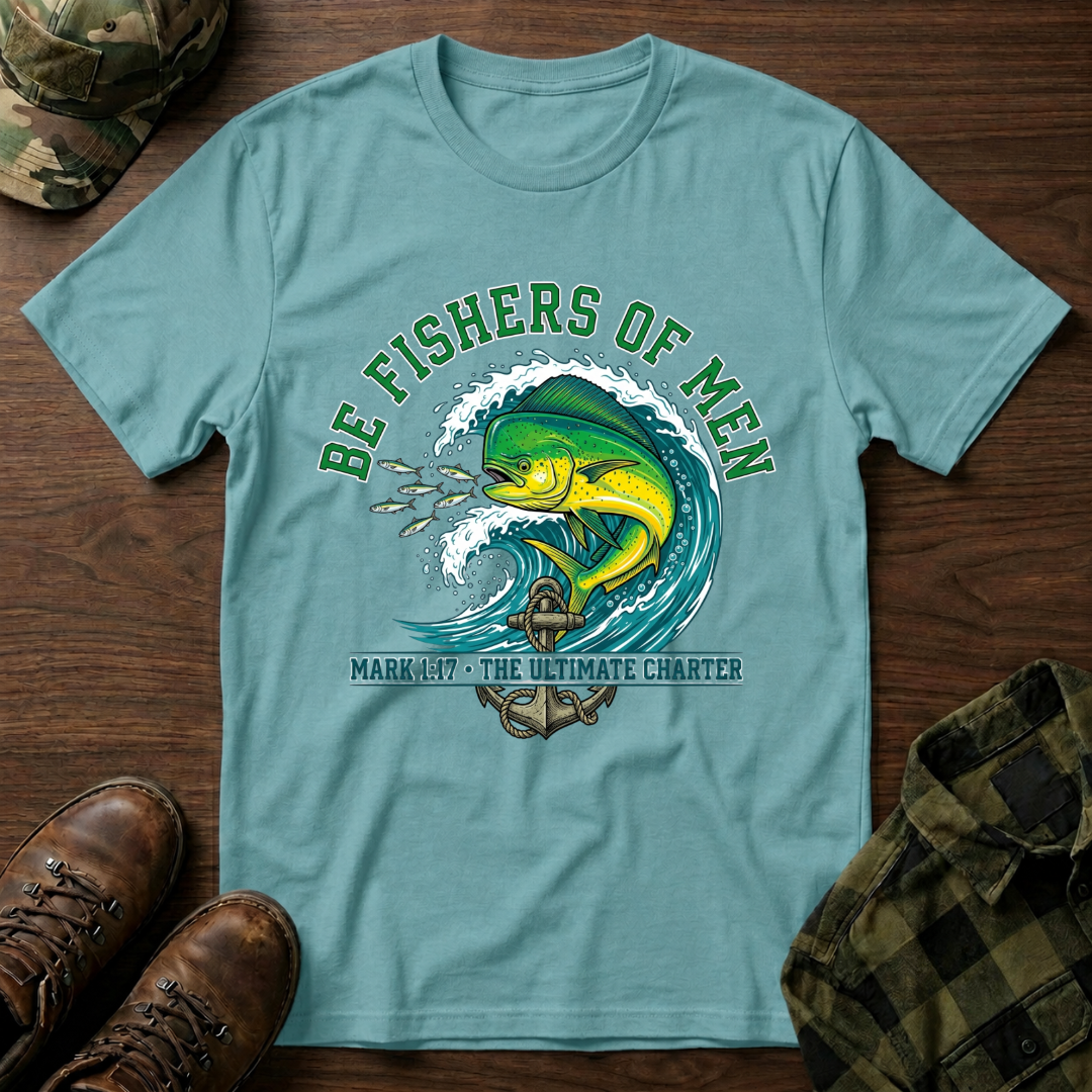 Mahi Jumping Fisher of Men T-Shirt