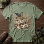 One Nation Under God Cross T-Shirt